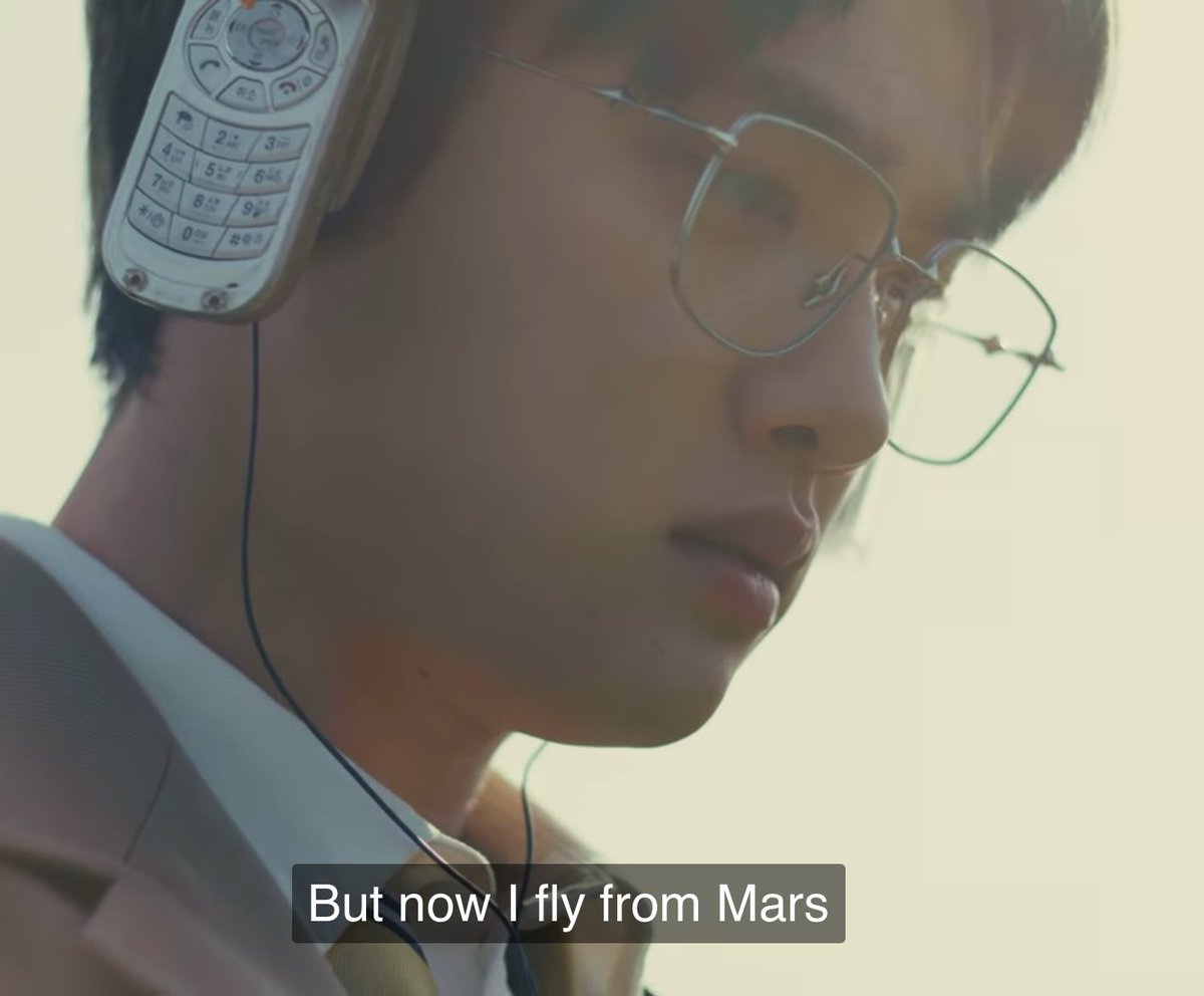 i can’t stop thinking about these lyrics… idk why i feel like it could relate to kyungsoo and us (his fans) too he goes from “stuck on mars” to “fly from mars” just like how he bravely leave his old company to embark a new chapter and open his wings with new company 🥹