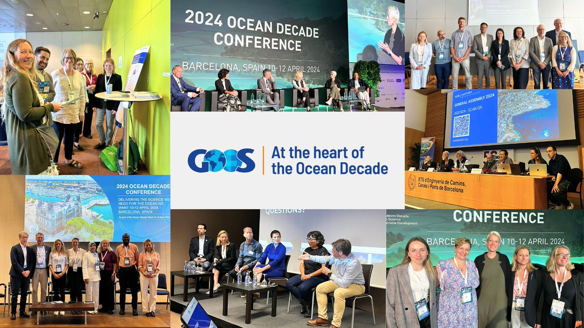 We are still processing all the invaluable input we got from #OceanDecadeWeek in Barcelona! Take a look at our key takeaways for advancing the Global Ocean Observing System here➡️bit.ly/4b6zJs7