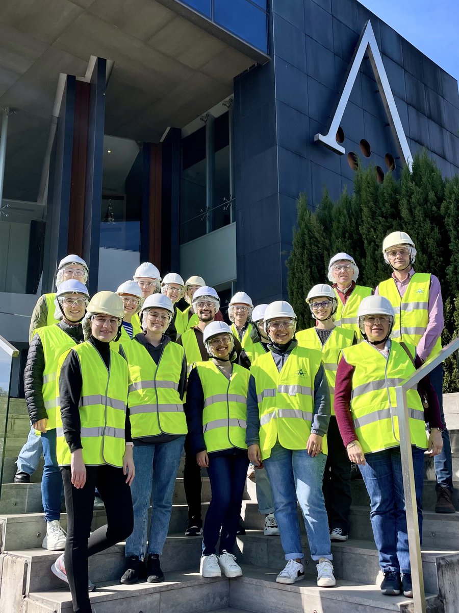 Visita de estudio a Alvinesa Natural Ingredients SA @AlvinesaNatural de los alumnos del máster universitario en Innovación y Desarrollo de Alimentos #mIDeAuclm uclm.es/ciudad-real/qu… @FCTQ_uclm @uclm_es