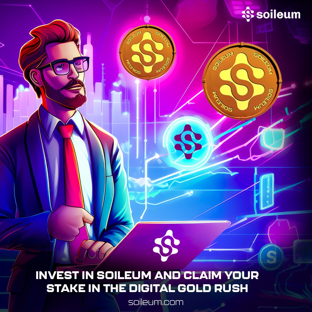💼 Invest in Soileum and claim your stake in the digital gold rush. Fortune favors the bold – join us today and secure your financial destiny! 

#DigitalGoldRush #SoileumInvestment #FinancialFreedom #TradeSmart #IdentityInteroperability #DecentralizedIdentity #SOIL #TakeControl