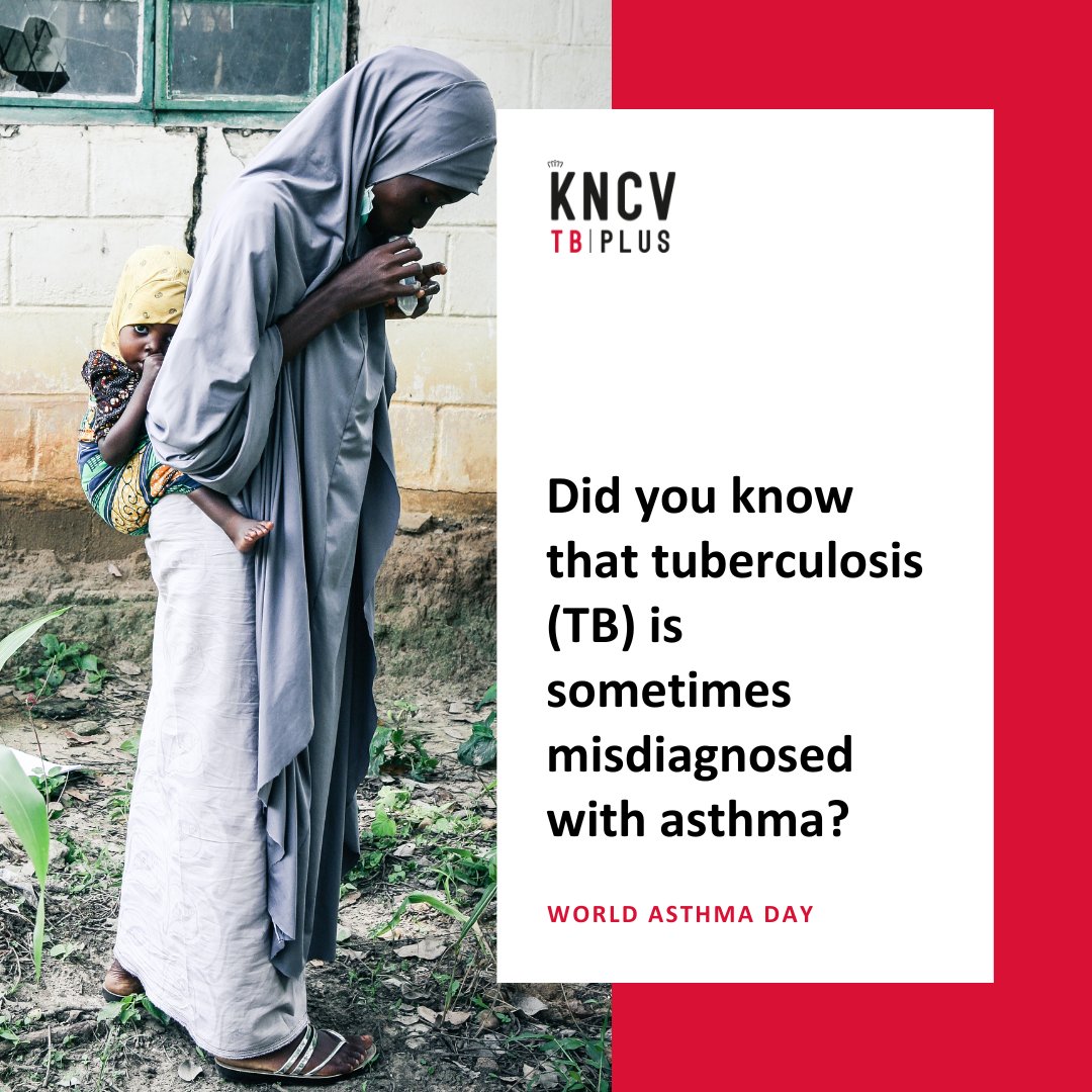 🫁World Asthma Day: #Asthma & #TB share symptoms like coughing & shortness of breath. It's crucial to distinguish between them for accurate diagnosis & treatment. Let's work together to end TB & similar diseases! 💪 #EndTB #WorldAsthmaDay #TogetherWeCanEndTB #tuberculosis