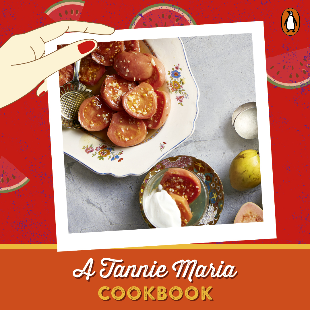Tannie Maria, everyone’s favourite amateur detective and agony aunt, has finally written her very first cookbook – RECIPES TO LIVE FOR! 👩‍🍳With recipes from @tanniesall’s beloved #TannieMariaMystery series, it’s out now in South Africa from @PenguinBooksSA: wordsworth.co.za/products/recip…