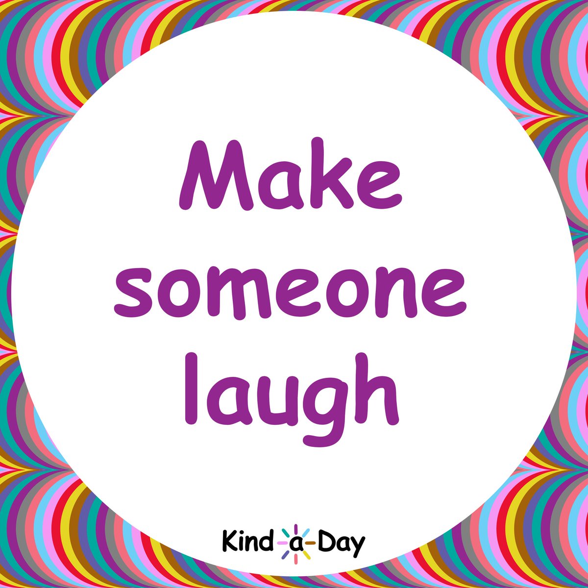 Tuesday Tip: Make someone laugh 😂 
 
#laugh #MakeSomeoneLaugh #LaughMore #kind #BeKind #kindness #KindLife #ActsOfKindness #SpreadKindness #KindnessMatters #ChooseKindness #KindnessWins #KindaDay #KindnessAlways #KindnessEveryday #Kindness365 #KindnessChallenge