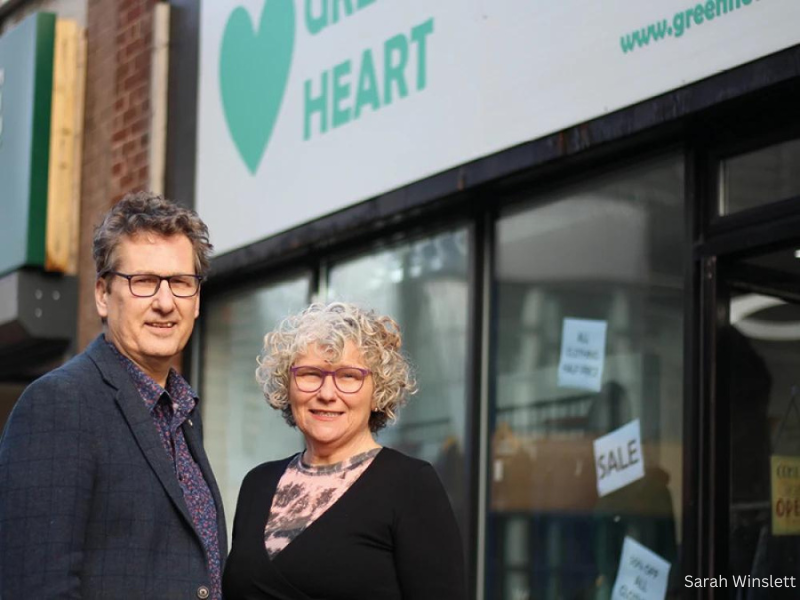 Founders of @NewGreenHeart, Andy and Helen Redfern, aim to reduce waste to landfill by encouraging everyone to buy secondhand 🛍️ livingnorth.com/article/meet-h…