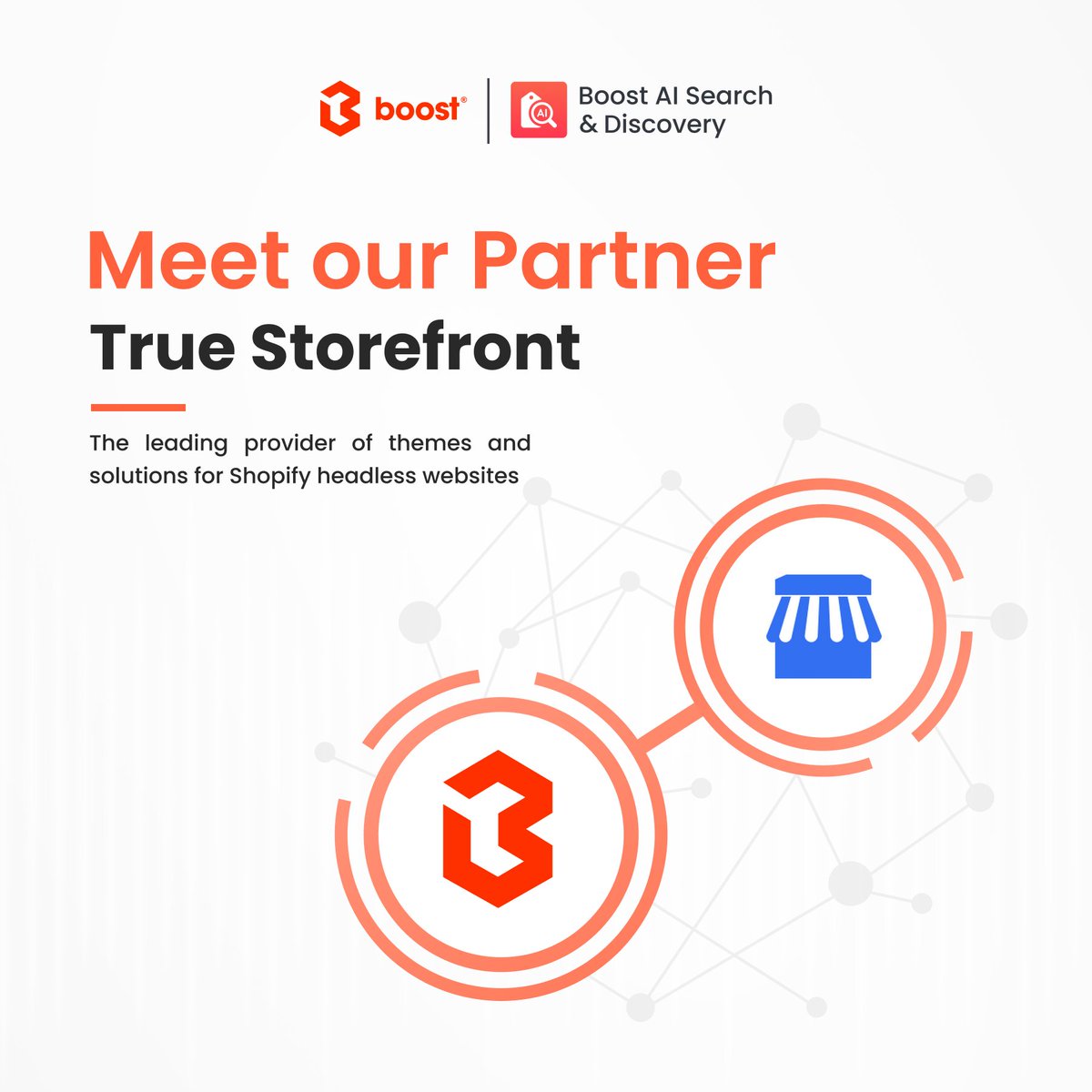 _BoostCommerce_'s tweet image. [Partnership Announcement] BOOST x @TrueStorefront

We&apos;re thrilled to announce our partnership with True Storefront, the leading provider of Shopify Hydrogen themes and solutions for your store.

For details: bit.ly/3PWslqS