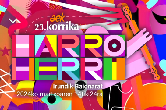 #elkarSariak | elkar Fundazioak AEK-Korrikari emango dio 2024ko Ibilbideari elkar saria. <a href="/AEK_eus/">AEK-KORRIKA</a>  eta Korrika ekimena sarituko dira aldi berean.  

Maiatzaren 23an, Adunako elkar-en egoitzan egingo den ekitaldian Josu Goikoetxeak eta AEK-k jasoko dituzte sariak.  

Zorionak!