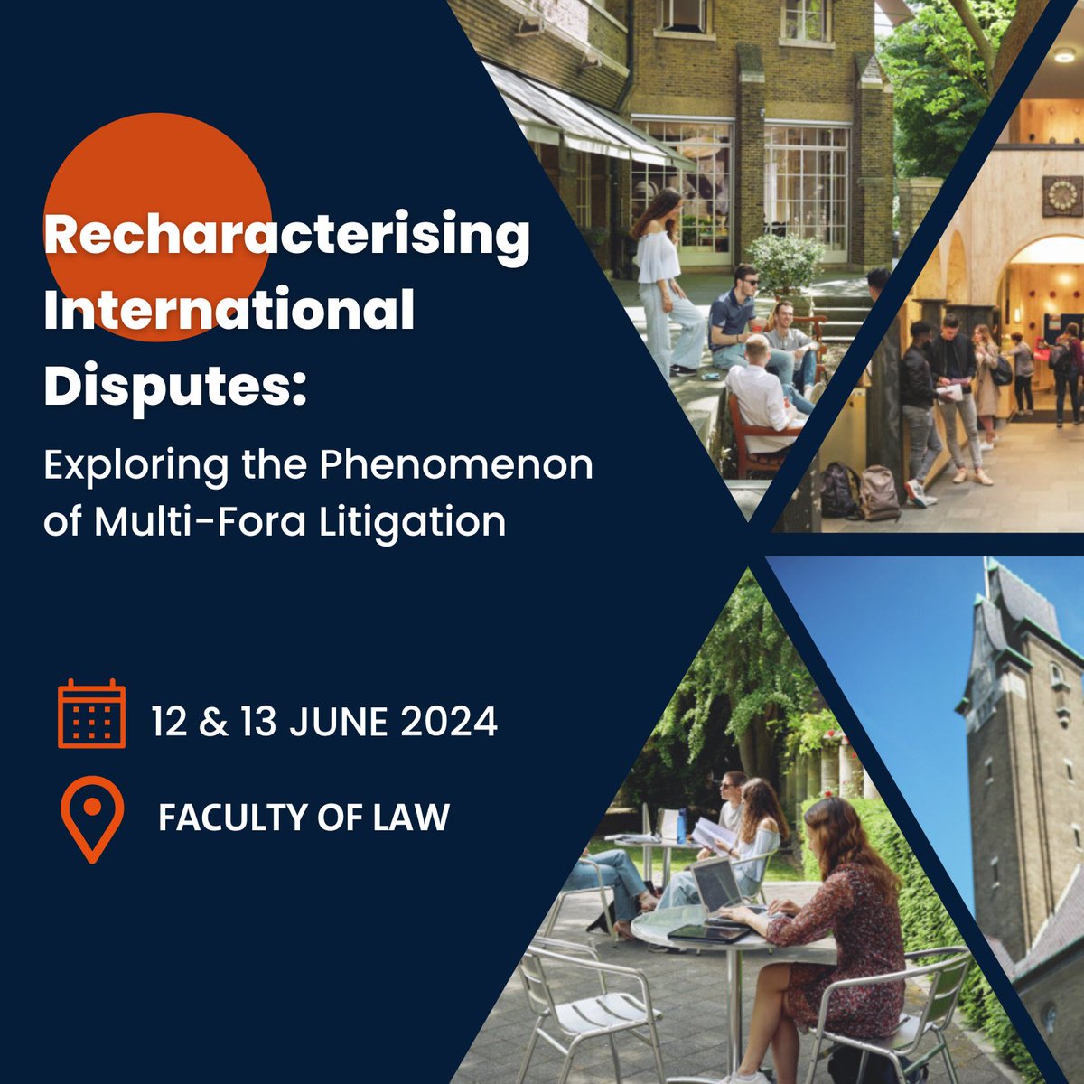 Join us for a deep dive into the shifting landscape of international disputes at: 🌐 Recharacterising International Disputes: Exploring Multi-Fora Litigation Date: 12 & 13 June Location: Faculty of Law Free registration: maastrichtuniversity.nl/events/rechara…