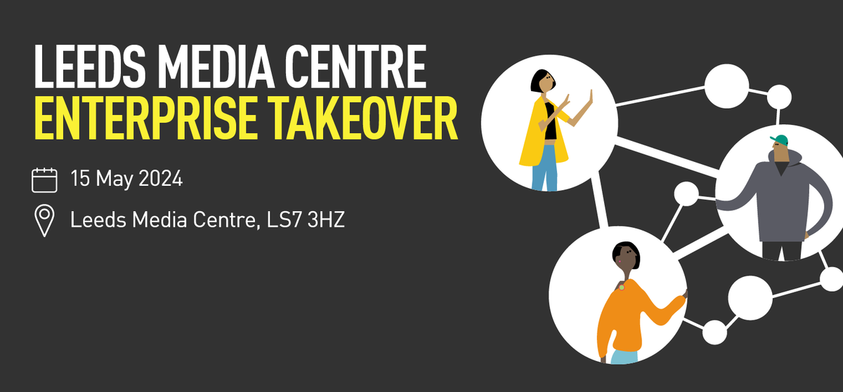 Leeds Media Centre – Enterprise Takeover!

Launching or growing a business in Leeds?

💡 Access resources &amp; expert advice
🤝 Network with local businesses
🧰 Develop your skills

15th May, Leeds Media Centre - book your FREE place - eventbrite.co.uk/e/leeds-media-…
#BusinessSupport