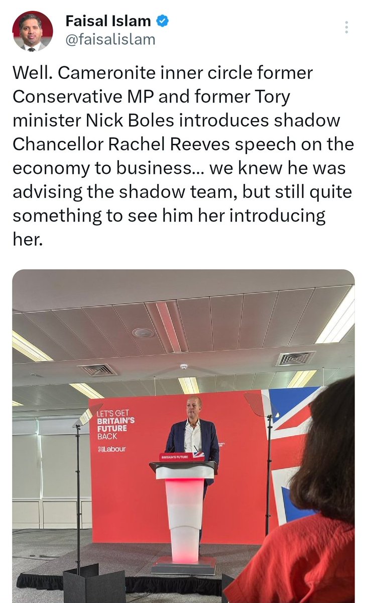 When Starmer says he wants 'to get the Tories OUT' why is he welcoming so many of them into his 'changed' Labour Party? 🤷‍♂️

#GetStarmerOut
#LabourFriendsOfGenocide 
#LabourCorruption
#RedTories