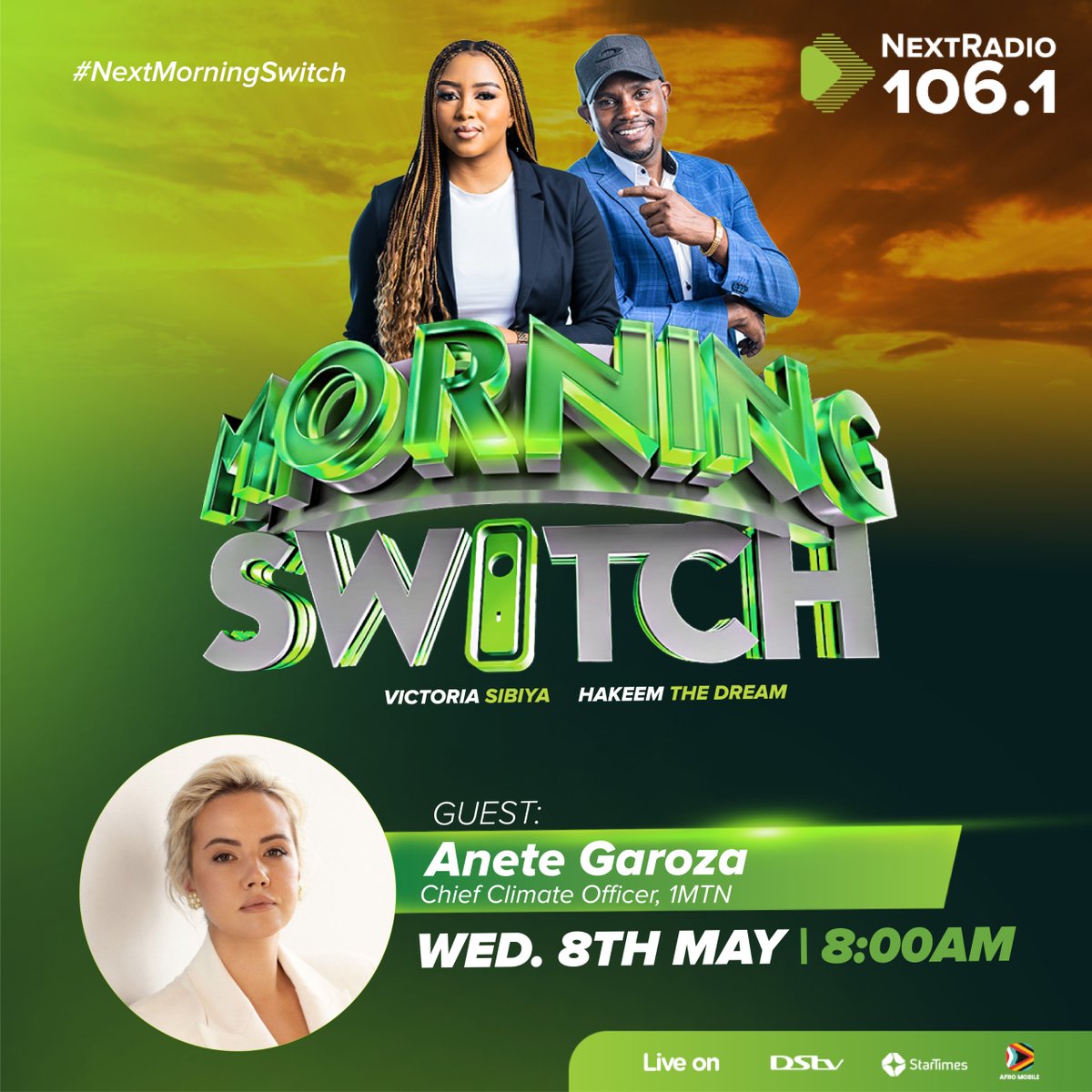 Be sure to tune in to @nextradio_ug on 106.1 FM tomorrow for an insightful discussion with Ms. @AneteGaroza, who will be discussing the mandate of the #EastAfricaCarbonMarketsForum in advancing sustainable development goals through carbon market initiatives. #carbonmarkets