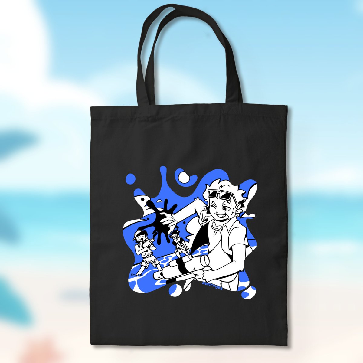 🌊LMK SUMMER TOTE BAG🌊 now available for p.o at my shop! p.o end on 10th may 🔗zeecringez.bigcartel.com/products for US order pls DM me, tyyy #lmk #monkiekid #LEGOMonkieKid