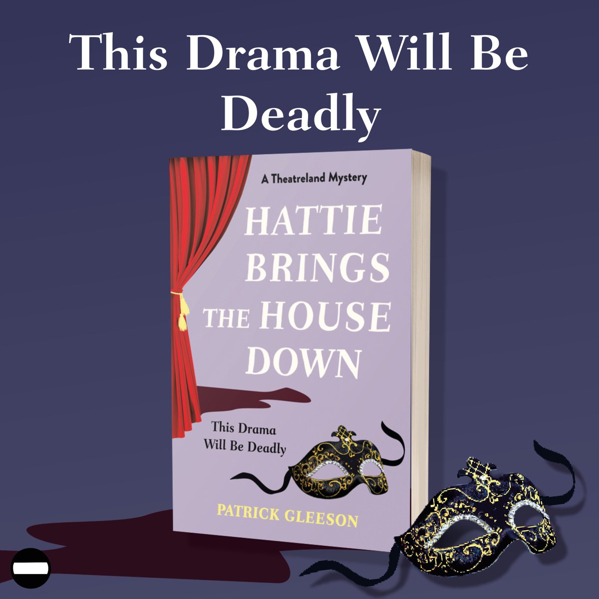 In the heart of London's Tavistock pub theatre, seasoned stage manager Hattie is thrust into chaos when a body is discovered backstage and a priceless mask vanishes. Now she must navigate the dysfunctional cast to uncover the truth before opening night. Out 9th May!