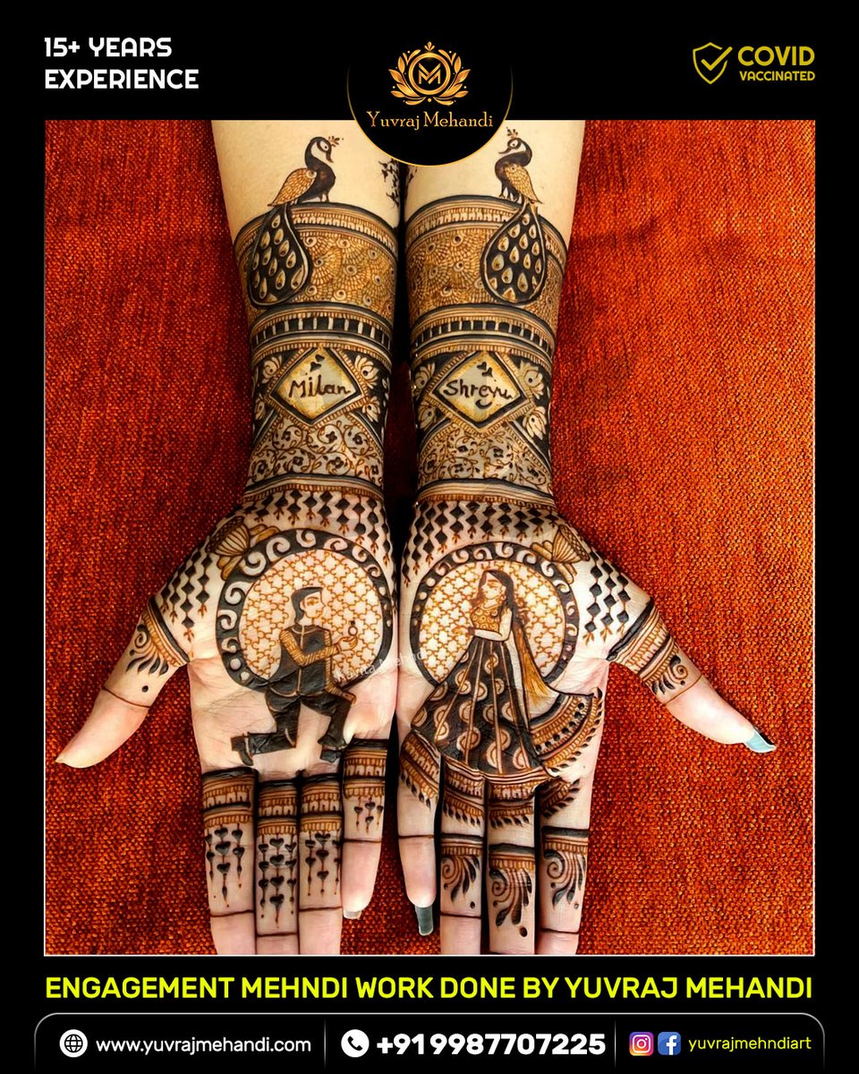 Engagement mehndi WORK DONE BY yuvrajmehandi.com

#hennasimple #yuvrajmehandi #hennainspiration #hennamurah #hennamaroon #yuvrajmehndiart #inaipengantin #hennainspo #mehndidesign #mehndiartist #yuvrajmehndiart #hennaartist