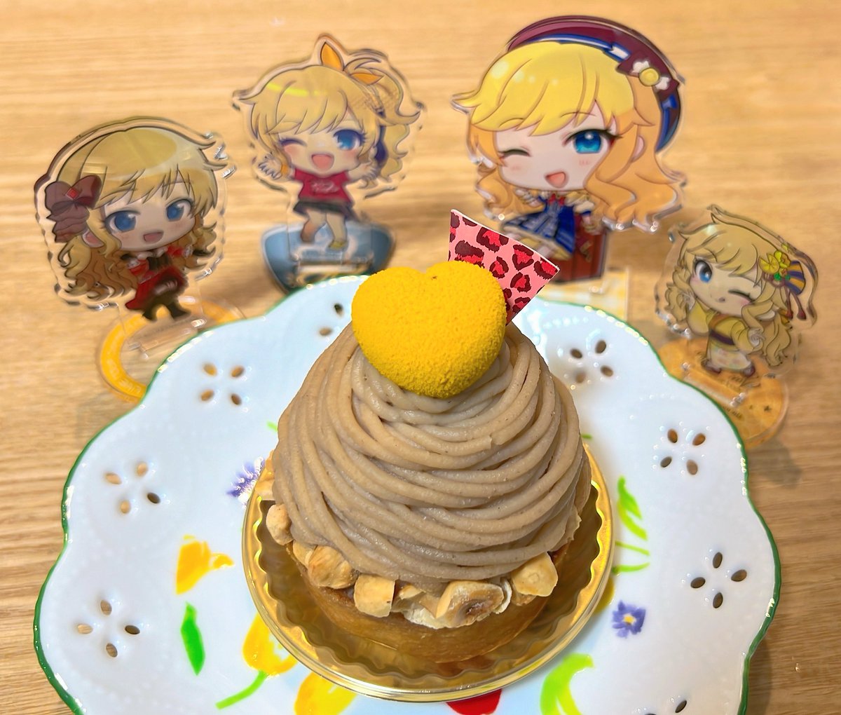 #大槻唯生誕祭2024
ギャルモンブランでお祝い🥳