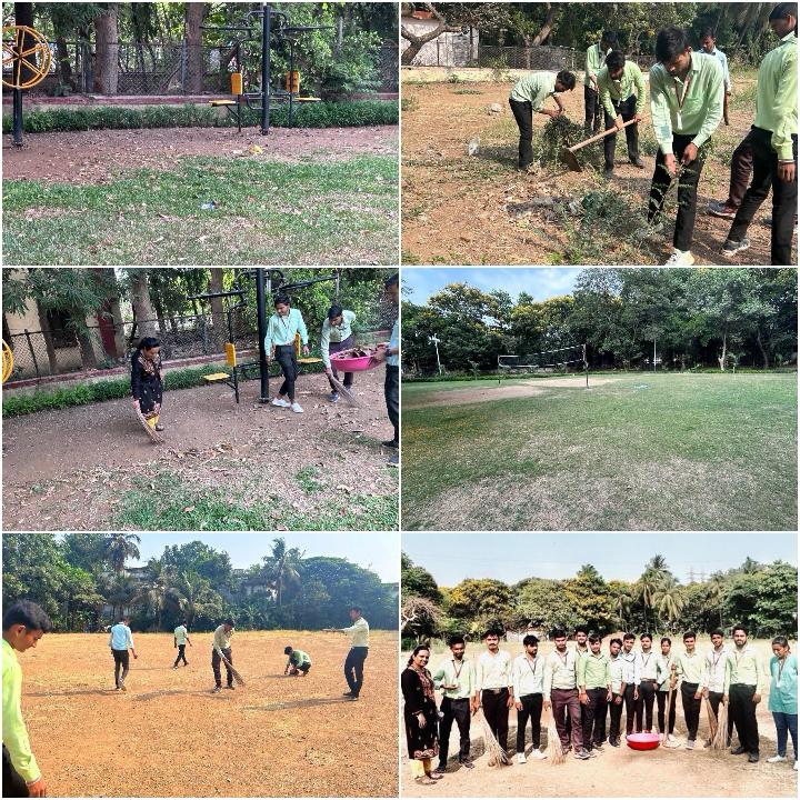 Under the Swachh Vidyalaya Initiative, our DMM trainees have enthusiastically Cleaned up the institute’s playground! #swatchbharat