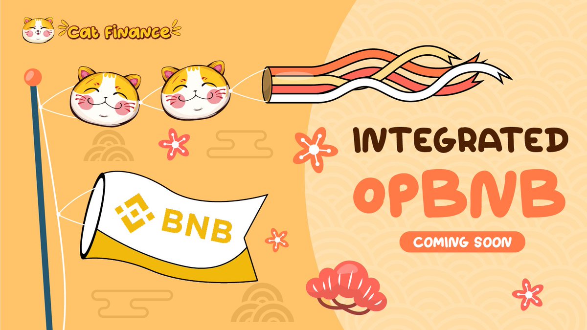 📣 Great news! @Catsale_system is now 🔗 integrated with #opBNB, fostering an open, collaborative ecosystem. 🧠 opBNB, a layer-two solution for BNB Chain, optimizes off-chain transactions to relieve network congestion. 🚀 Stay tuned for more exciting updates! #CatFinance #BNB