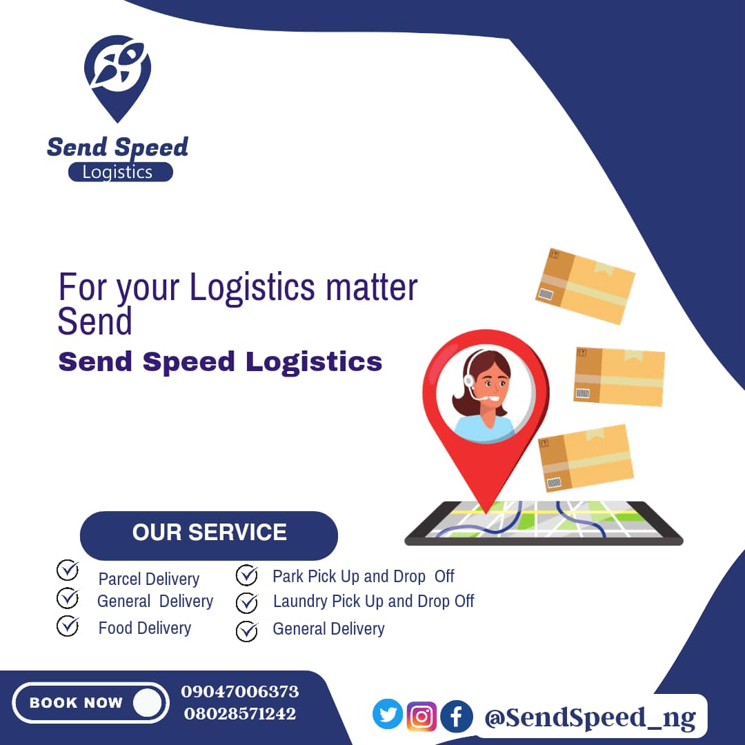 Call us for your pick up...
🛵🛵🛵

Hello Tuesday 
@SendSpeed_ng car
Your Reliable Partner

Call Now
💌☎️09047006373 / 08028571242

#Everydayerrands
#tuesdaydelivery
#maydelivery #ududelivery #warridelivery #effurundelivery 
#deliveryservice #safedelivery  #doorstepdelivery