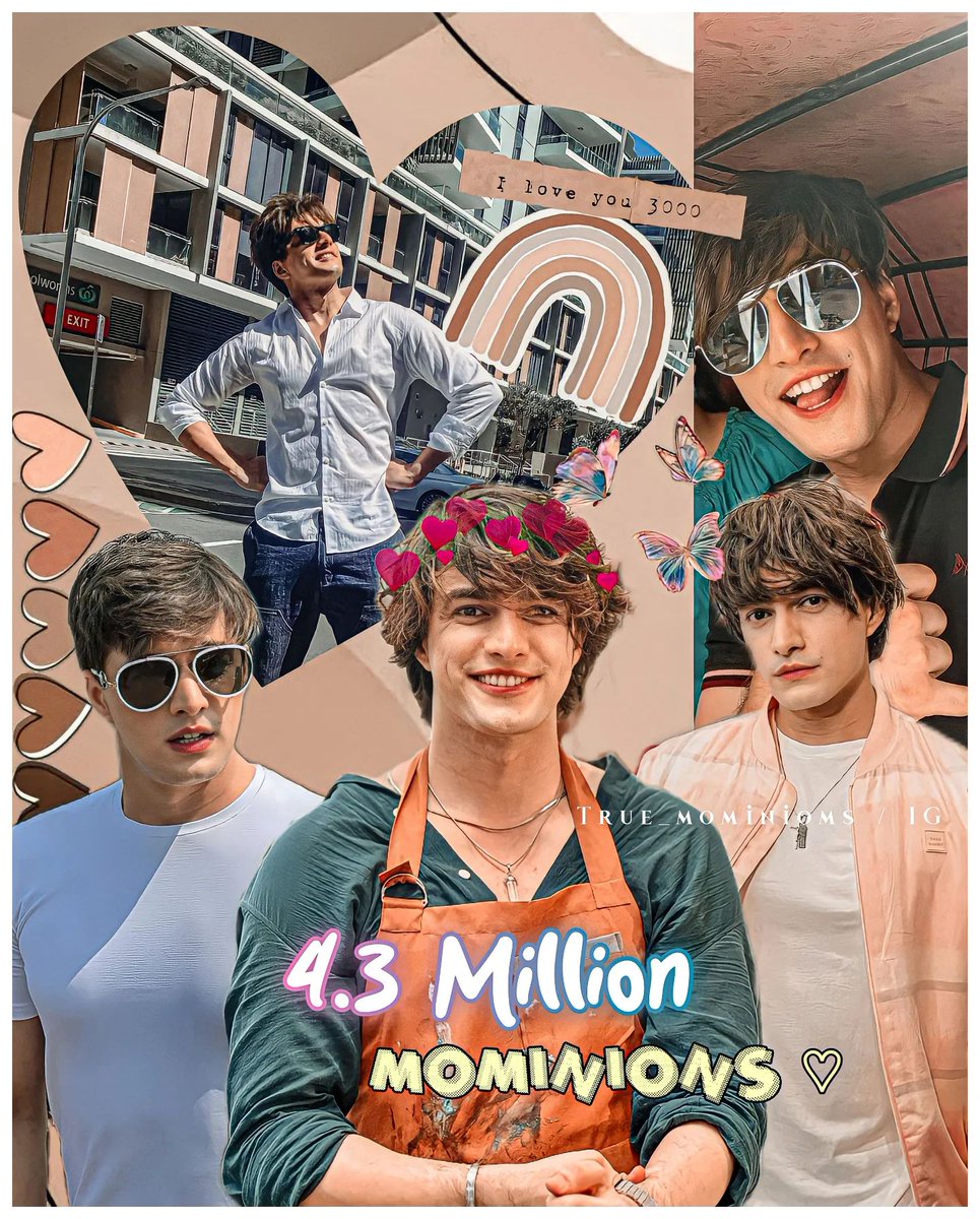 Finallyyyy 4.3 MOMINIONS 🫶🏻 @momo_mohsin 
#mohsinkhan #mominions