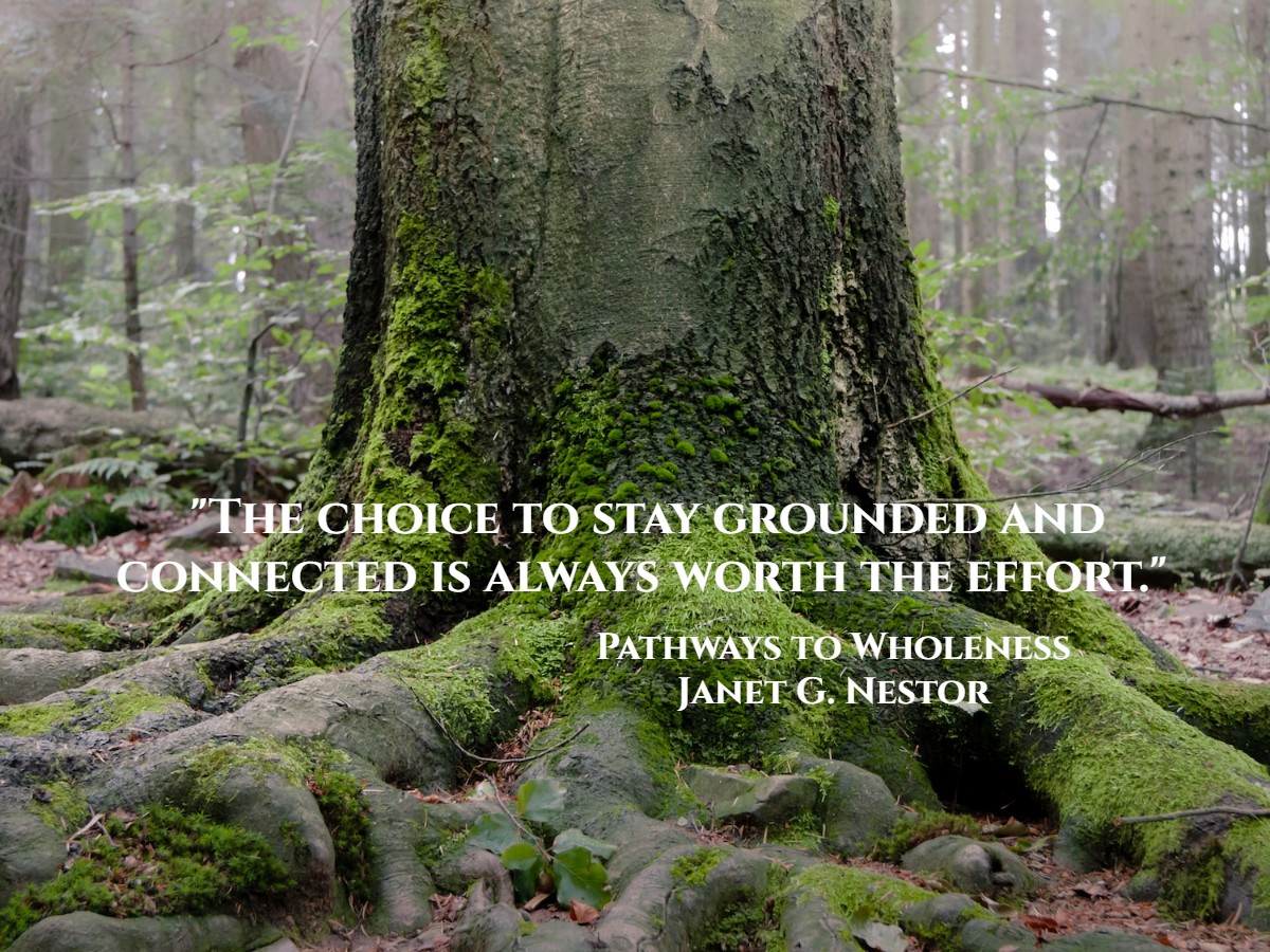 #ThickTrunkTuesday The choice to stay grounded and connected is always worth the effort. #PathwaysToWholeness #AmazonBooks amzn.to/3ZjeFIx #BarnesAndNoble bit.ly/3YWZnZD #Books #BookX #BookTwt #BookTwitter #Nature #Spirituality #Inspiration