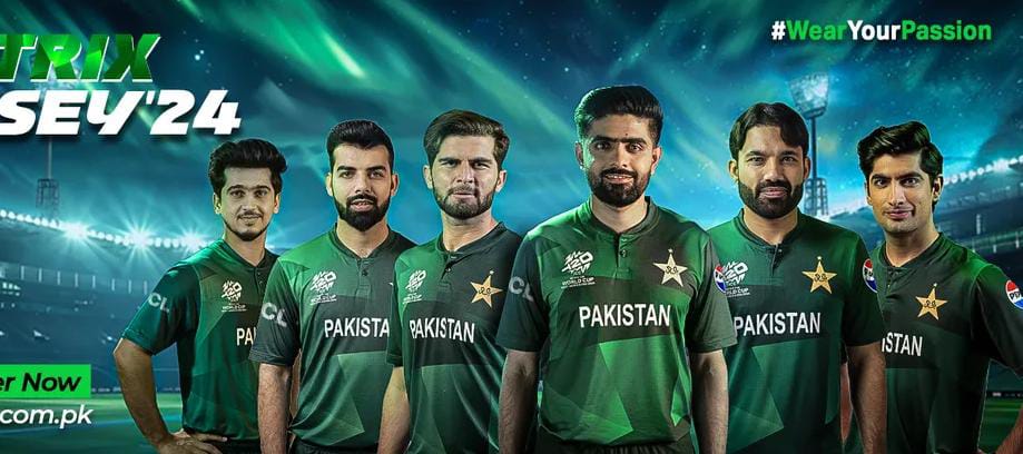 Pakistan team jersey for the 2024 T20 World Cup revealed 🇵🇰

Rate it on the scale of 10 😍

#pakistanteam
#t20worldcup
