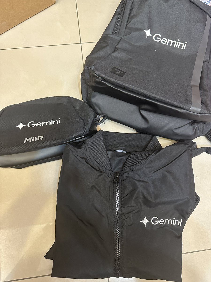 Evan_Lin's tweet image. Thank you Google, I got my swag from #GeminiSprint #GoogleDeveloperExpert