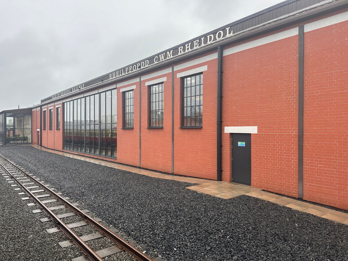 🚂 It was a pleasure to attend the @RheidolRailway Museum Opening Ceremony. We highly recommend visiting the #RailwayMuseum to view the spectacular locomotives on display with a wealth of history to be told. #narrowGauge #heritageRailway #SteamTrain #Aberystwyth