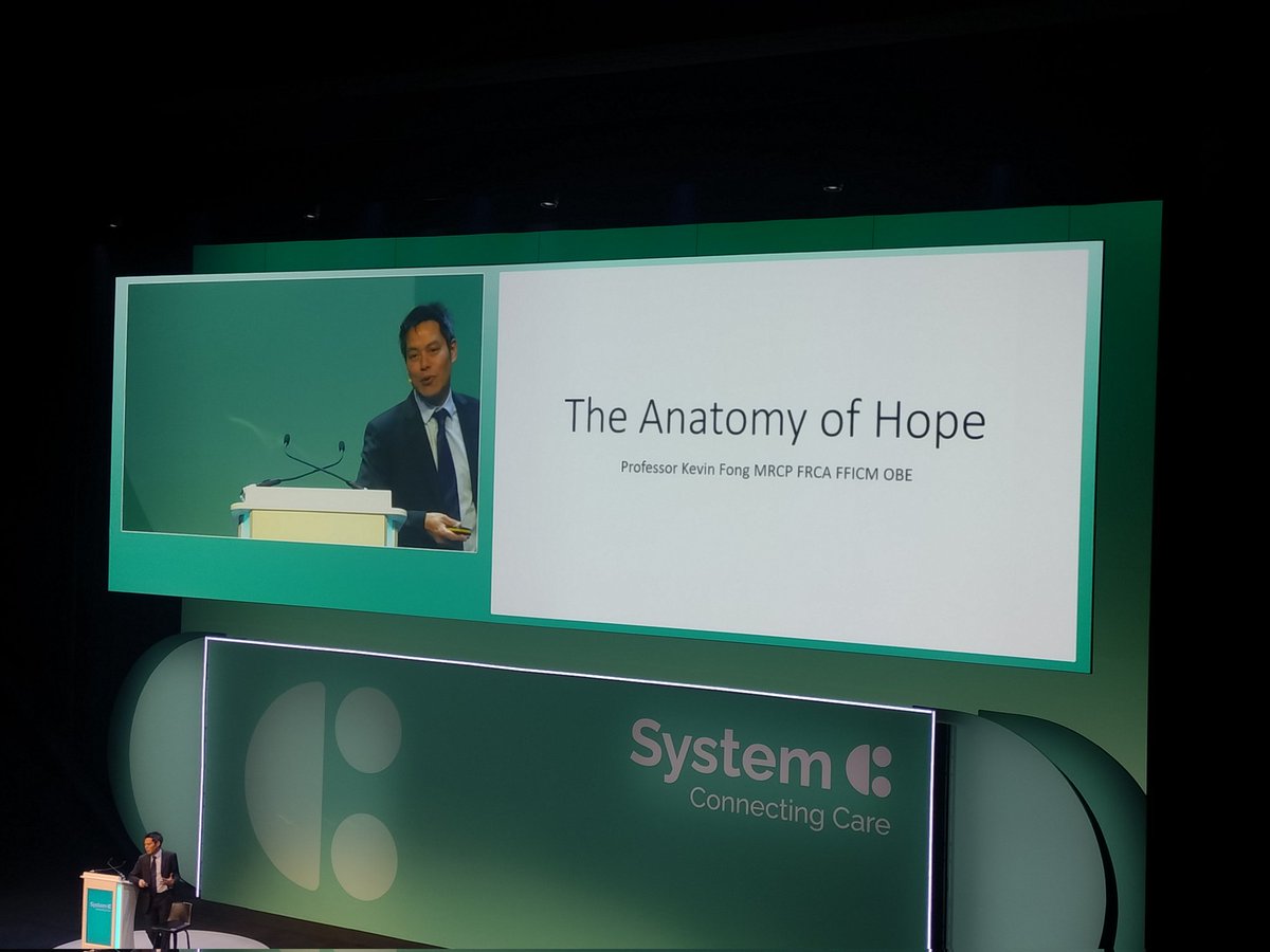 A fascinating session by @Kevin_Fong at @System_C's user con this morning sharing his insights on working in the midst of COVID-19 'the enablement of your frontline team is what I learnt the most and trusting people rather than trying to micromanaging them'.