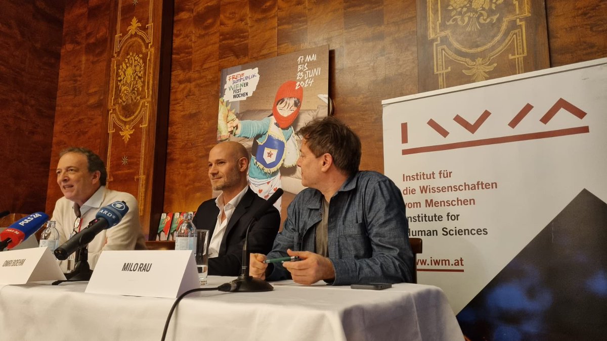 In the press conference currently taking place, @omri_boehm offers a preview on the speech he will give tonight on Vienna's Judenplatz. Building on the first Speech to Europe held in 2019 by @TimothyDSnyder, in which he argued that we must confront myths with history if we are to…