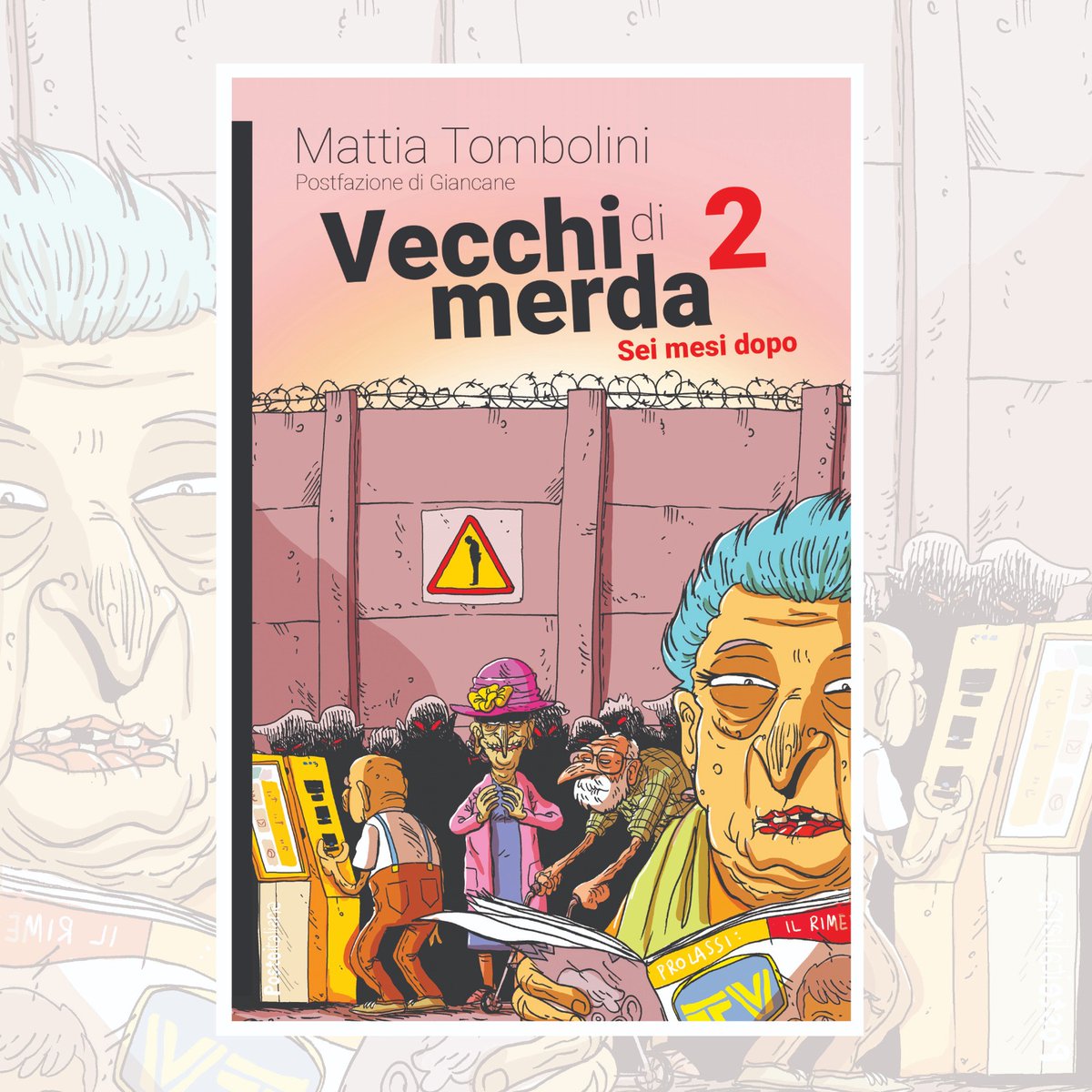 Dal 24 maggio nelle librerie.
"Se Vannacci può prendersela con le minoranze perché io non posso prendermela con ĺa maggioranza?"
👉Arriva Vecchi di merda 2. Sei mesi dopo. Di <a href="/TomboliniMattia/">Mattia Tombolini</a>