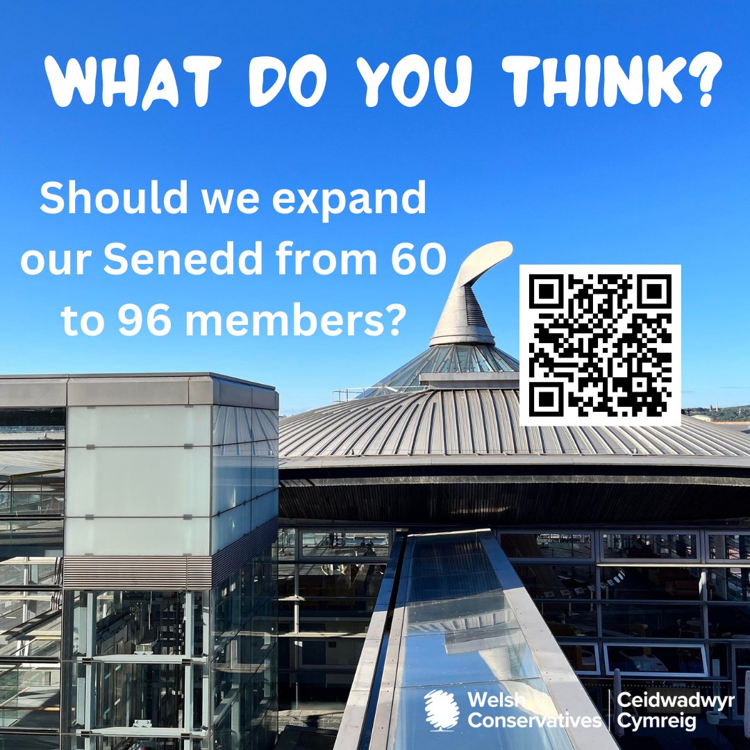 This week we will vote on the expansion of the Senedd. Let us know what you think before we do! janetfinchsaunders.org.uk/campaigns/sene…