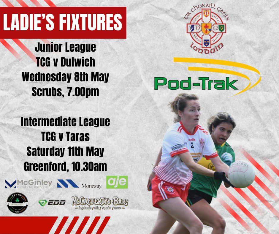 The Ladies are also in action this week! Best of luck to both squads and their management team🙌🏽🔴⚪️
