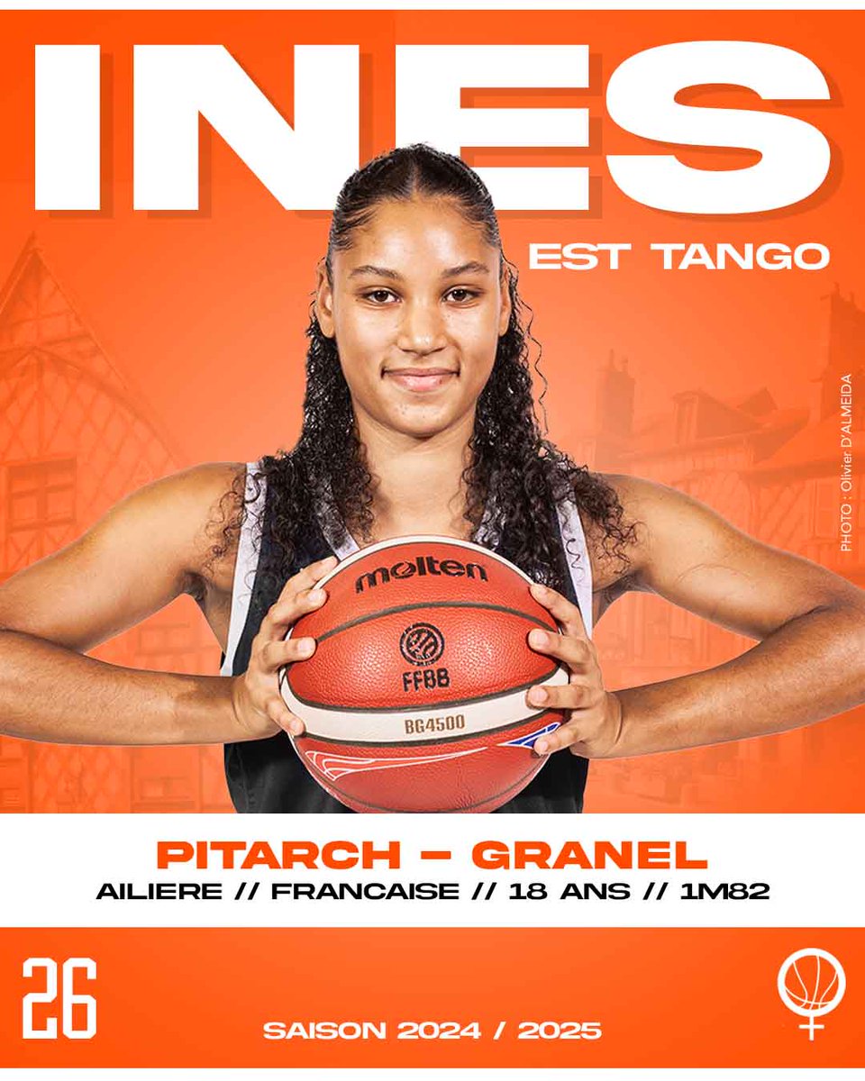 🔶 Inès Pitarch-Granel arrive au Tango Bourges Basket pour 3 ans ! + d'infos 👉bit.ly/3Wvd4kH #FiertéTango