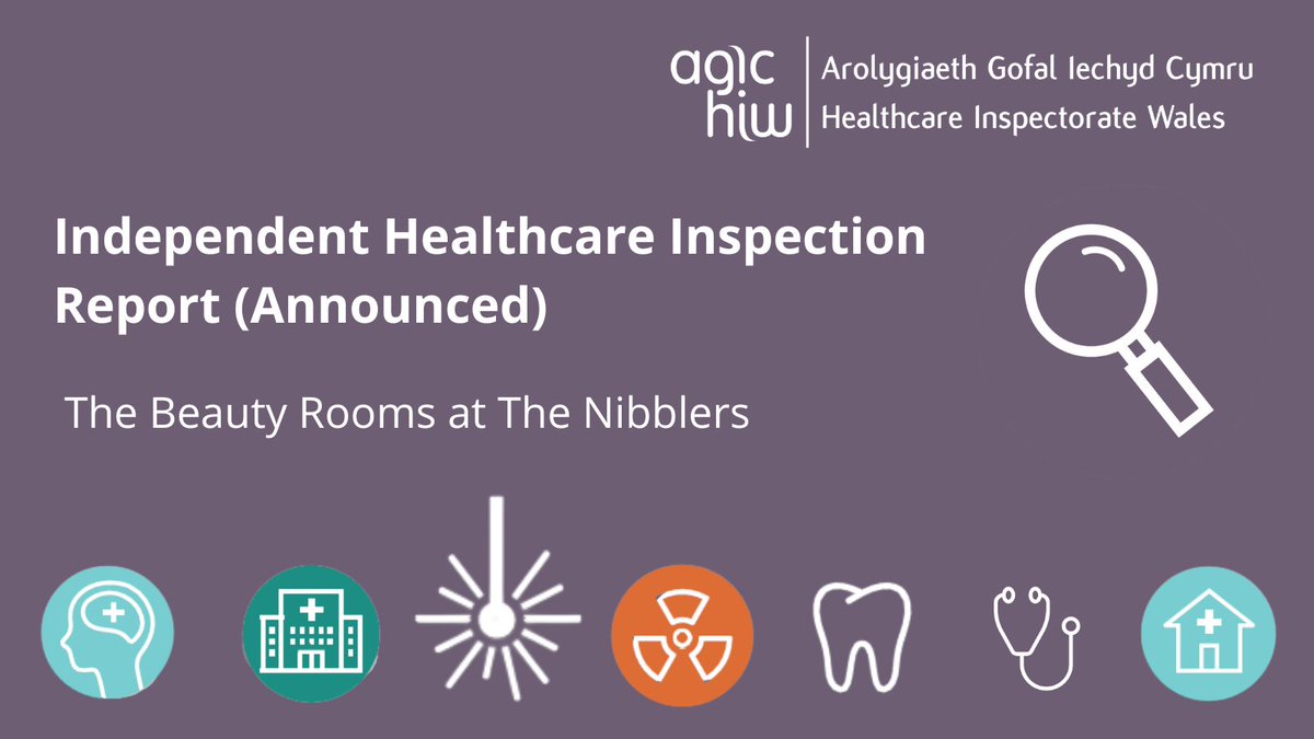 🔍 Check out our latest report for The Beauty Rooms at The Nibblers 🔗 hiw.org.uk/beauty-rooms-n… #HIW #DrivingImprovement #CheckingHealthcare #Barry