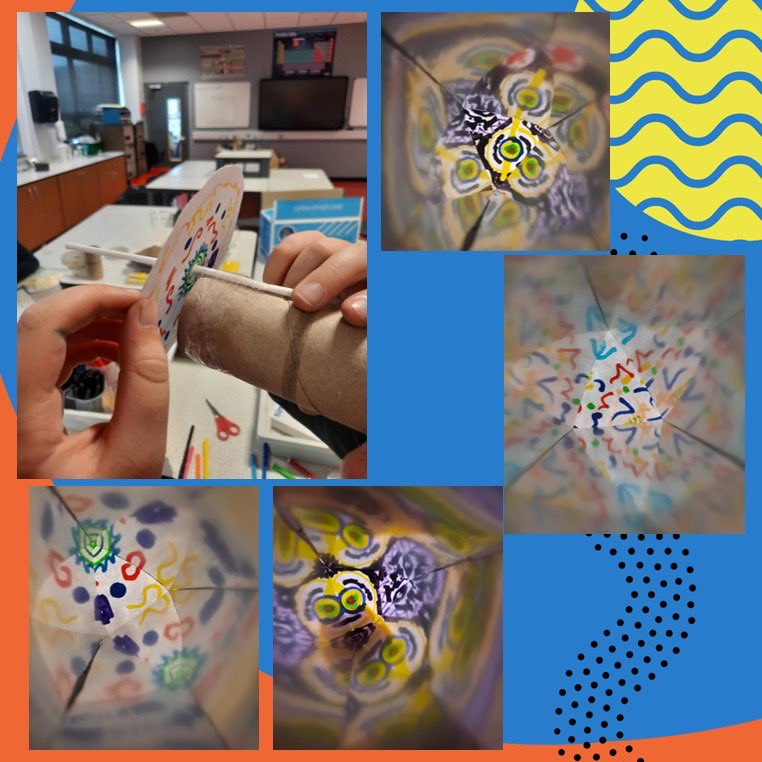 🧪👨‍🔬 SCIENCE CLUB! 👨‍🔬🧪

🌈 Last week at #ScienceClub, we looked at how light can be used to make optical illusions and then made our own kaleidoscopes! 🌈
 
💜 Come along this week where we will be looking at other uses of reflection. 💜

#TeamScience #extracurricularactivities