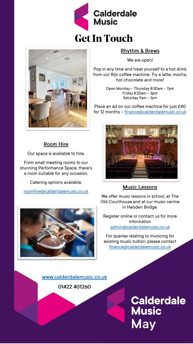 Here's our May newsletter! Featuring @seanruane @HalifaxMinster @HalifaxCalder