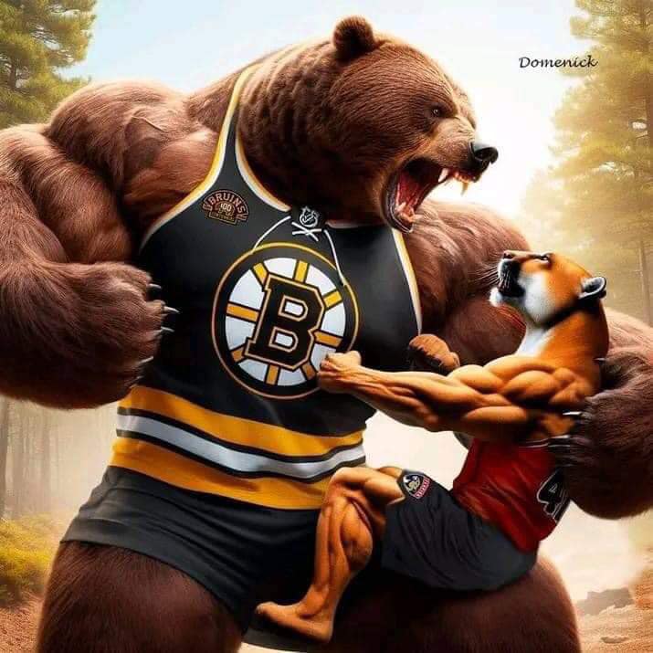 Game one taken convincingly by our Bruins! A long way to go yet but that game was so much fun. Keep it going boys and Sway, what can I say? #GoBruins #NHLBruins