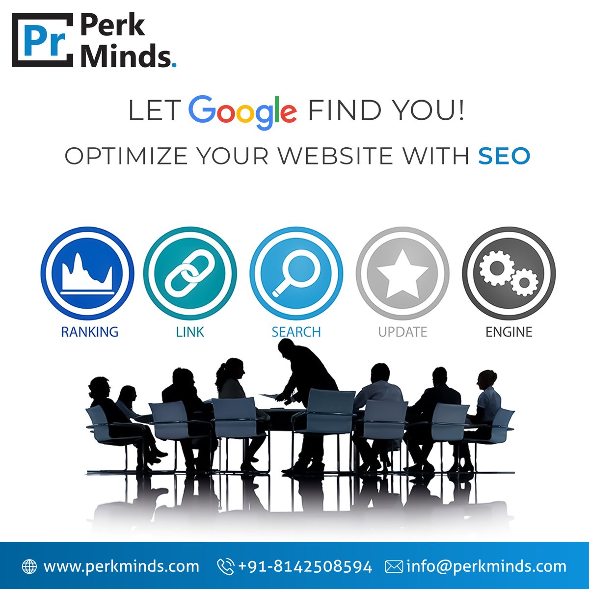 “SEO is not just about keywords. It’s about understanding user intent and creating content that meets their needs.”
👋 Follow for More: @perkminds
🌐 Website: perkminds.com
☎️ Call Us: 095820 26462

#perkminds #SEOoptimization #WebPortalSuccess #DigitalVisibility
