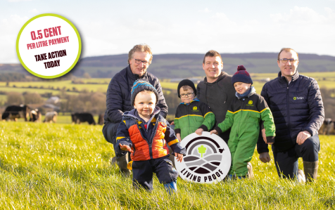 The Sustainability Action Payment dashboard has re-opened on the Tirlán FarmLife website and now is the time to declare action to continue to receive sustainability payment. For more information, click here: bit.ly/4a8cfSd