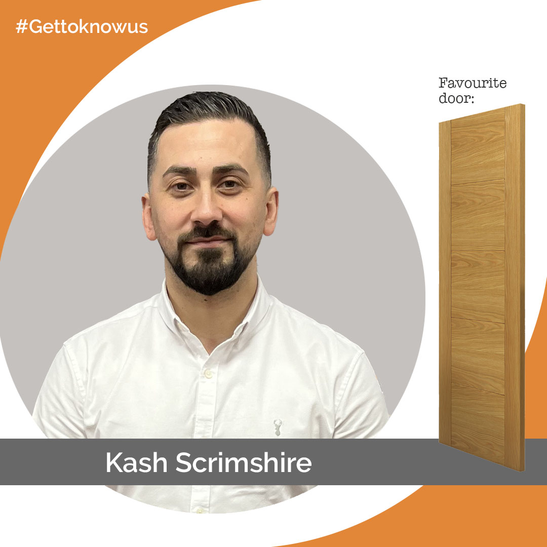 Regional Sales Manager, Kash Scrimshire joined JB Kind this year & looks after our Northern Home Counties, East Anglia & Lincolnshire region.

Kash’s favourite JB Kind door is the Tigris Oak – he likes its contemporary & versatile design.

#meettheteam #constructionindustry