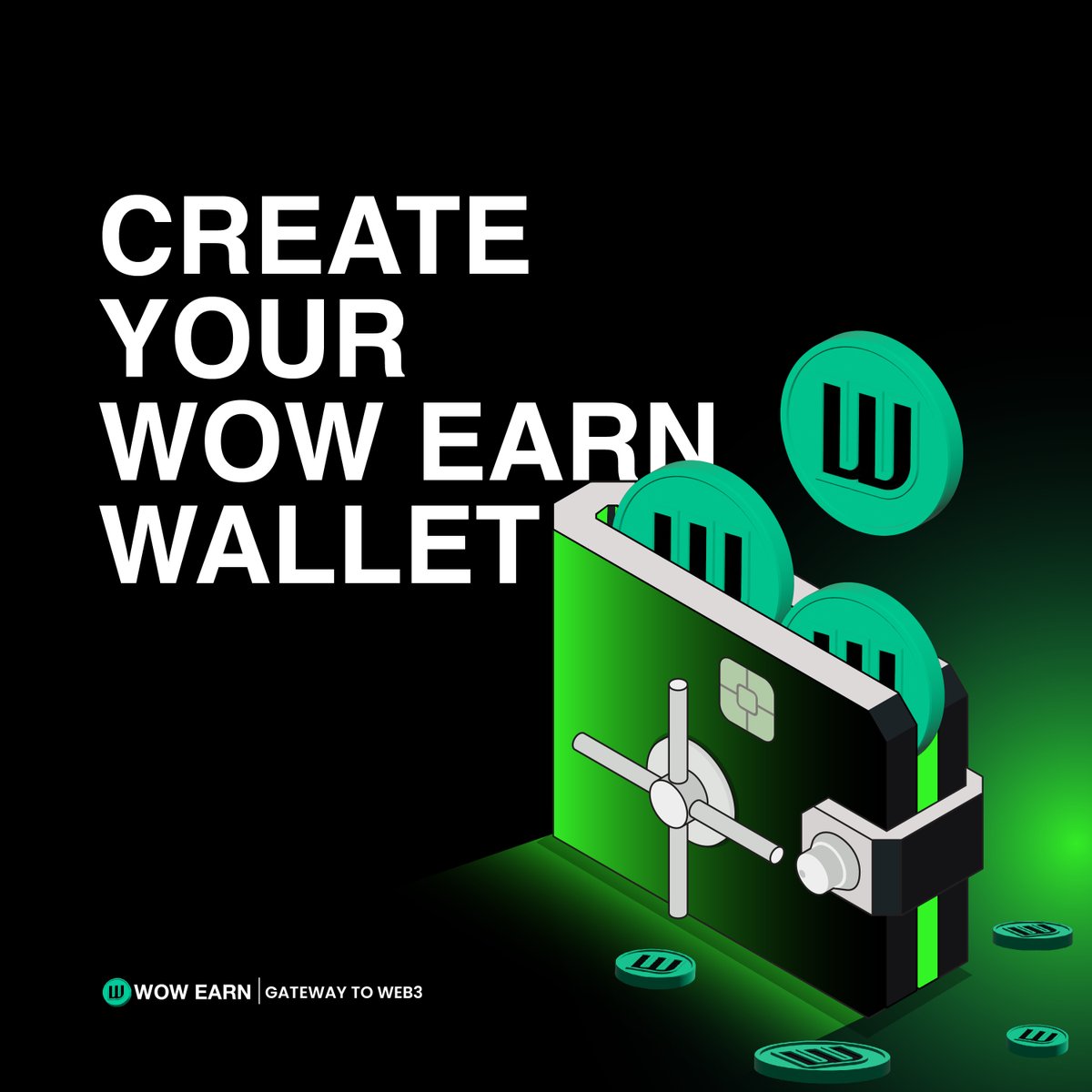 Mastering the art of wallet creation with WOW EARN and take the first step towards financial freedom! #WOWEARN #BacktoBasic
