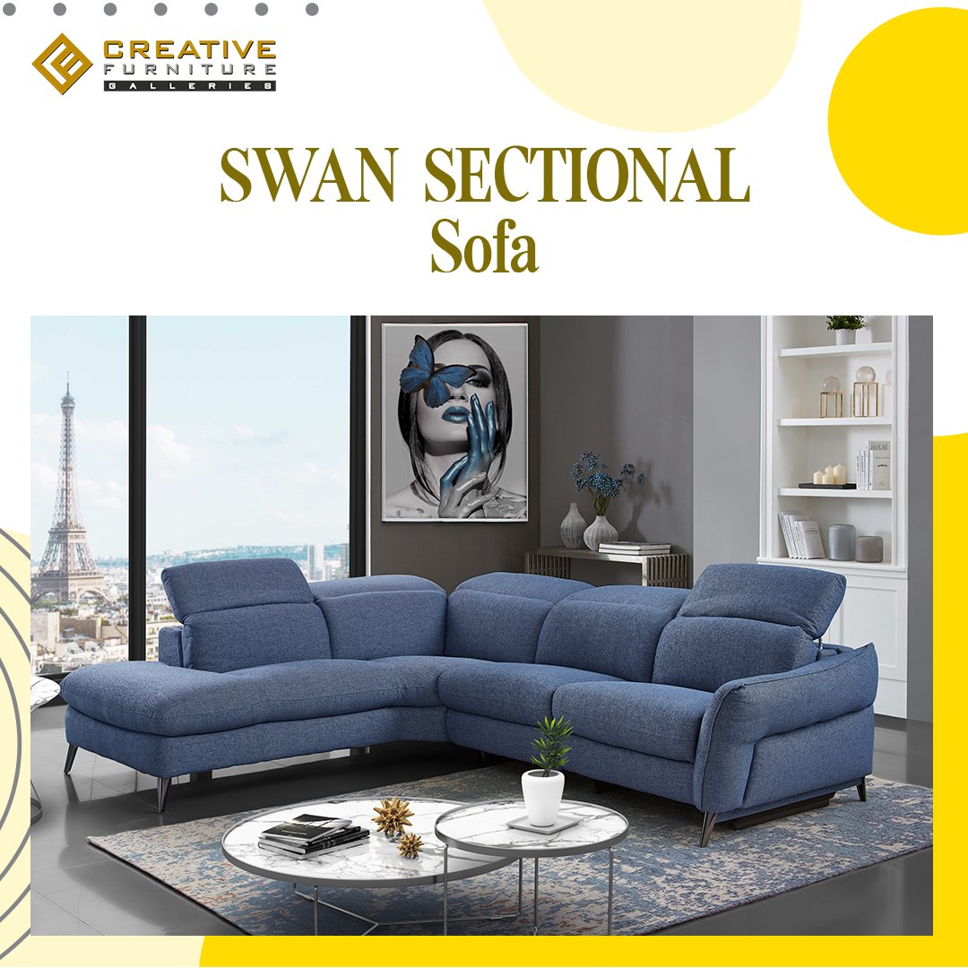 The Swan Sectional Sofa blends classic style with plush materials for a look that lasts.
Shop it today!
Order Now- creativefurniturestore.com/catalogsearch/…
.
.
#creativefurniture #furniture #homedeco  #livingroomdecor #livingroominspo #livingroomstyle #livingroomstyling #livingroominterior