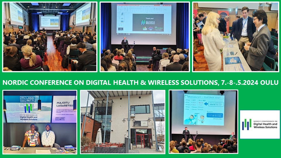 Enjoying the Nordic Conference on Digital Health &amp; Wireless Solutions in #Oulu with about 250 ✅researchers, ✅health innovators✅health professionals.
What to expect?
💎the latest insights
💎innovators' stands
💎lectures
💎site visits
💎networking
<a href="/UniOulu/">University of Oulu</a>