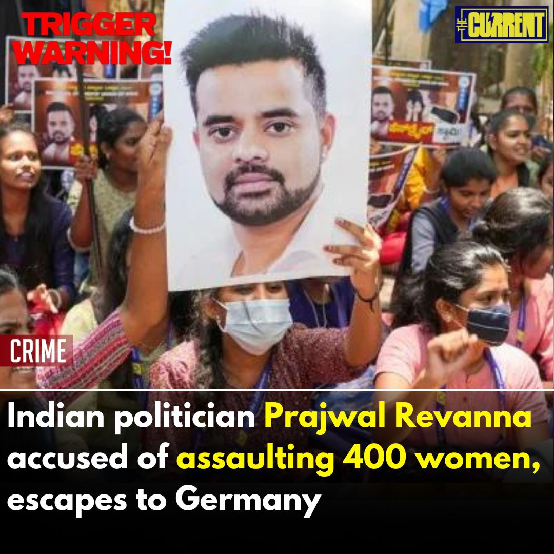 Indian politician from Karnataka, who sexually assaulted 400 women and made videos of them, has escaped to Germany.

To know more, head over to thecurrent.pk

#thecurrent #karanataka #prajwalrevanna #sexcrime

thecurrent.pk/indian-politic…