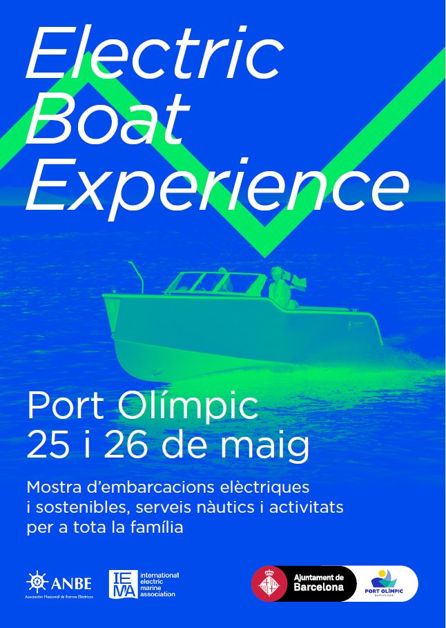 Primera edició de la Electric Boat Experience, la primera experiència nàutica sostenible de Catalunya, del 25 al 26 de maig al @PortOlimpic de Barcelona El dissabte 25 hi participarem explicant el projecte de descarbonització d'embarcacions d'esbarjo. portolimpic.barcelona/ca/port-olimpi…