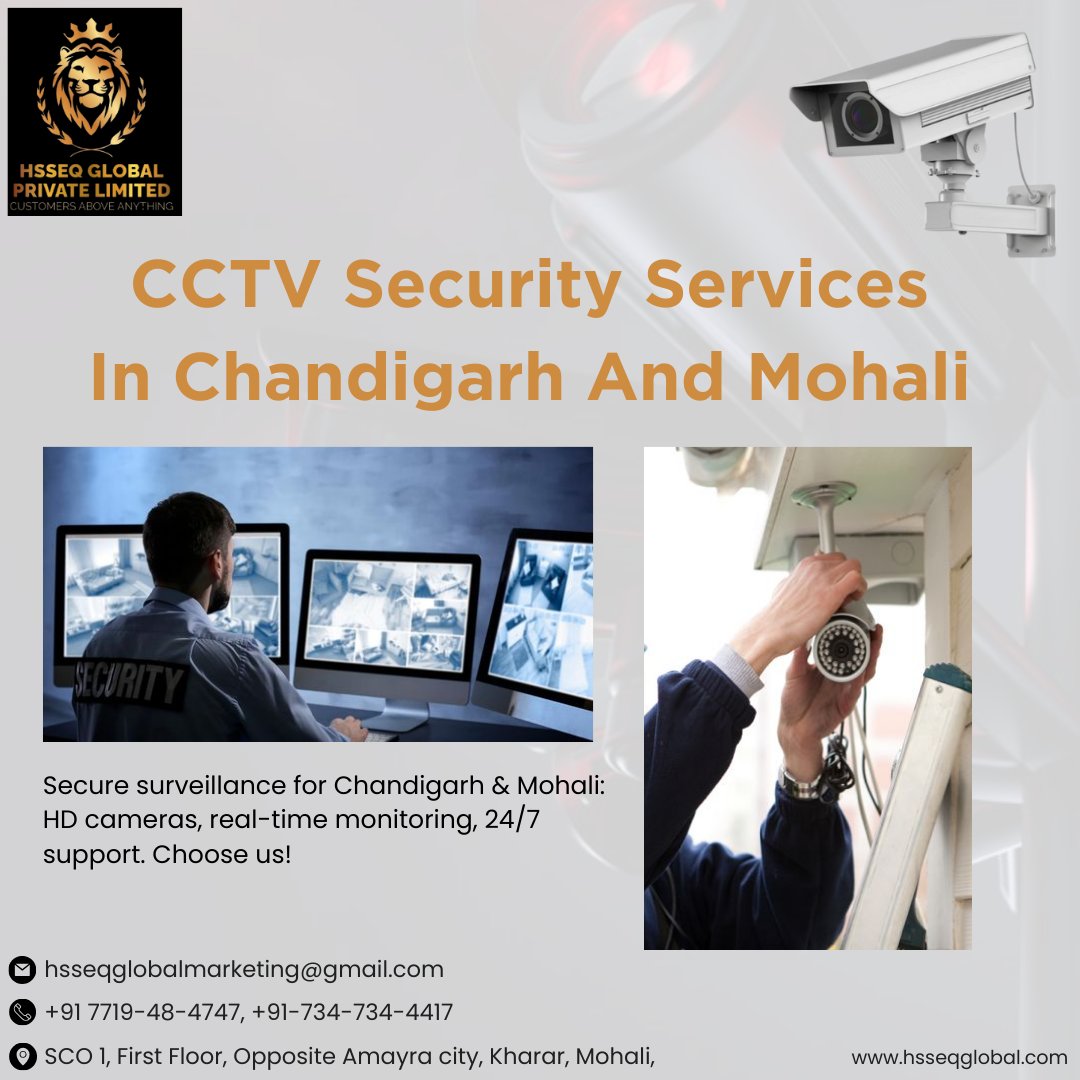 Top Security Services in Chandigarh and Mohali: Ensuring Safety and Peace of Mind #SecurityServices #Chandigarh #Mohali #SafetyFirst #SecureEnvironments #SecuritySolutions #ChandigarhSecurity #MohaliSafety