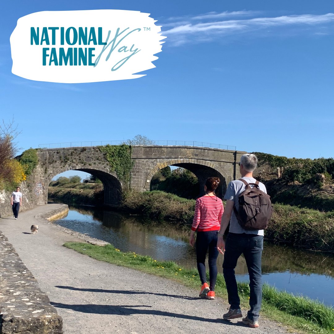 The National Famine Way is a self-guided Trail detailing the ill-fated journey of 1,490 famine emigrants who walked from Strokestown Park to Dublin during the Great Irish Famine. It follows the route of the Royal Canal, along the Greenway through Westmeath via Mullingar.