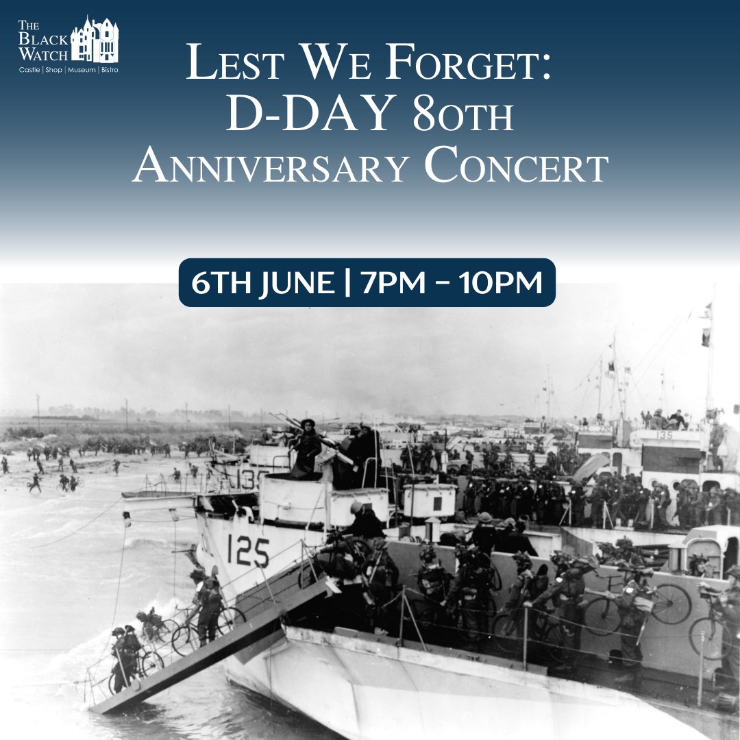 On June 6th, 80 years ago, the world witnessed one of the most pivotal moments in history: D-Day. As we remember the 80th Anniversary of this monumental event, we invite you to join us for a commemorative concert. Book your Ticket: bit.ly/4dnKV5i #DDay #DDay80 #WW2