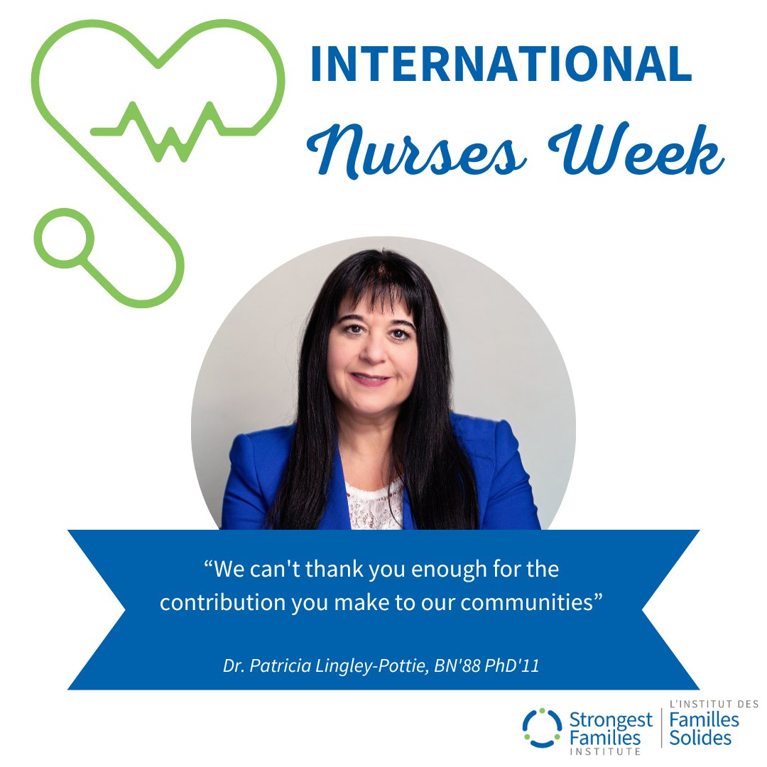 A heartfelt 'Thank you!' to all nurses for their invaluable contributions to patient care, including our own Dr. Patricia Lingley-Pottie. During #NursesWeek, we recognize and celebrate the efforts of these dedicated professionals and their vital role in patient care.