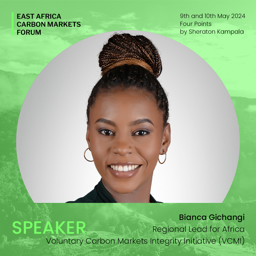 📣 This Friday, hear VCMI's Bianca Gichangi give a keynote address at the @EAcarbonmarkets Forum exploring how #carbonfinance from high-integrity markets can accelerate #greengrowth in East Africa. Learn more and register: ow.ly/bghh50Rxvge #EastAfricaCarbonMarketsForum