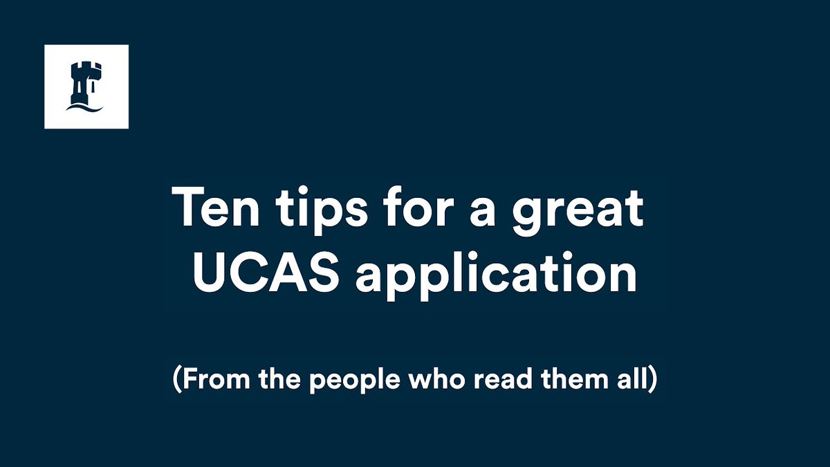 Are you supporting someone with their @ucas_online application? Check out our tips for making a great one (from the people who read them all). #WeAreUoN ➡️ ow.ly/u7Vq50RygVE